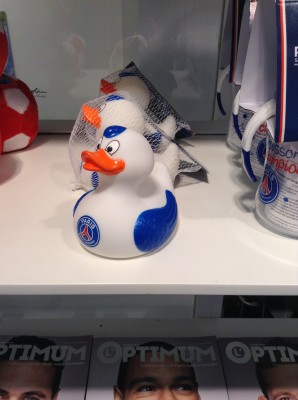 Canard en plastique PSG